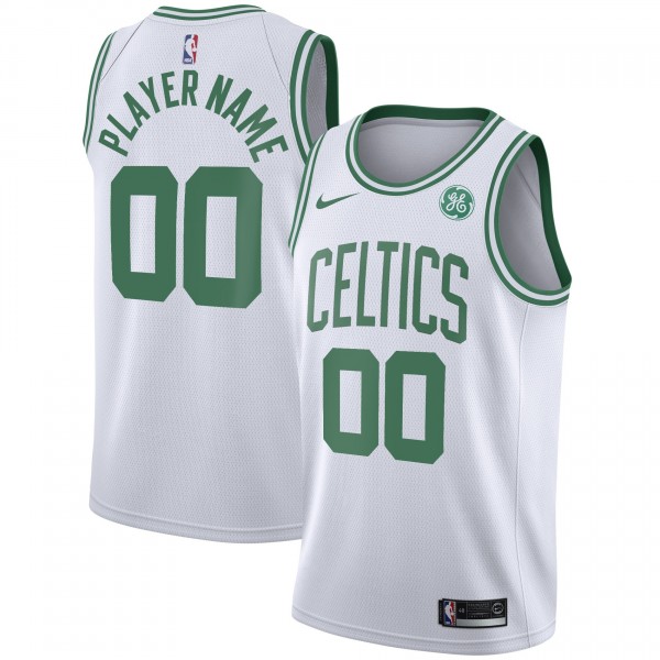 Boston Celtics Trikot Benutzerdefinierte 2020-2021 Nike Association Edition Swingman - Herren